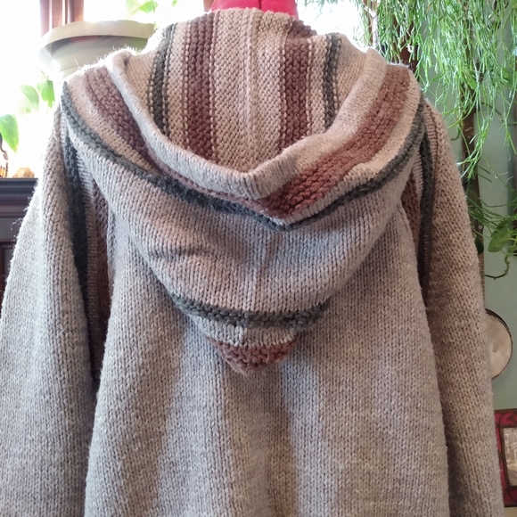 Big Comfy Cozy Zip Up Sweater Hoodie Jacket - Picture 4 of 8